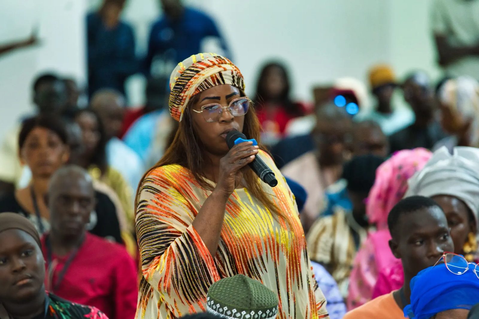 La salle du siège national aux Almadies pendant la réunion
