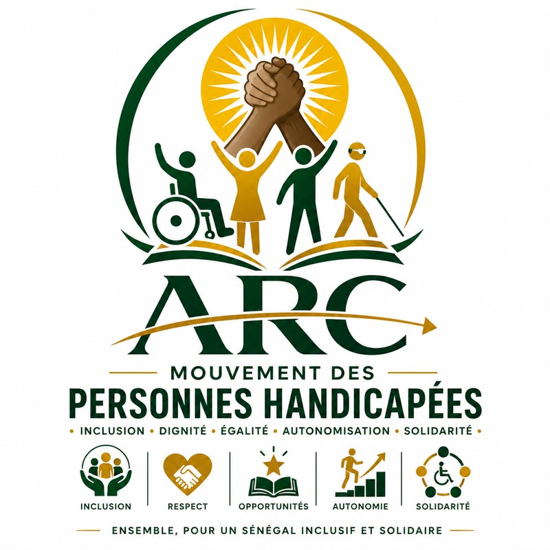 Logo du Mouvement des Personnes Handicapées ARC