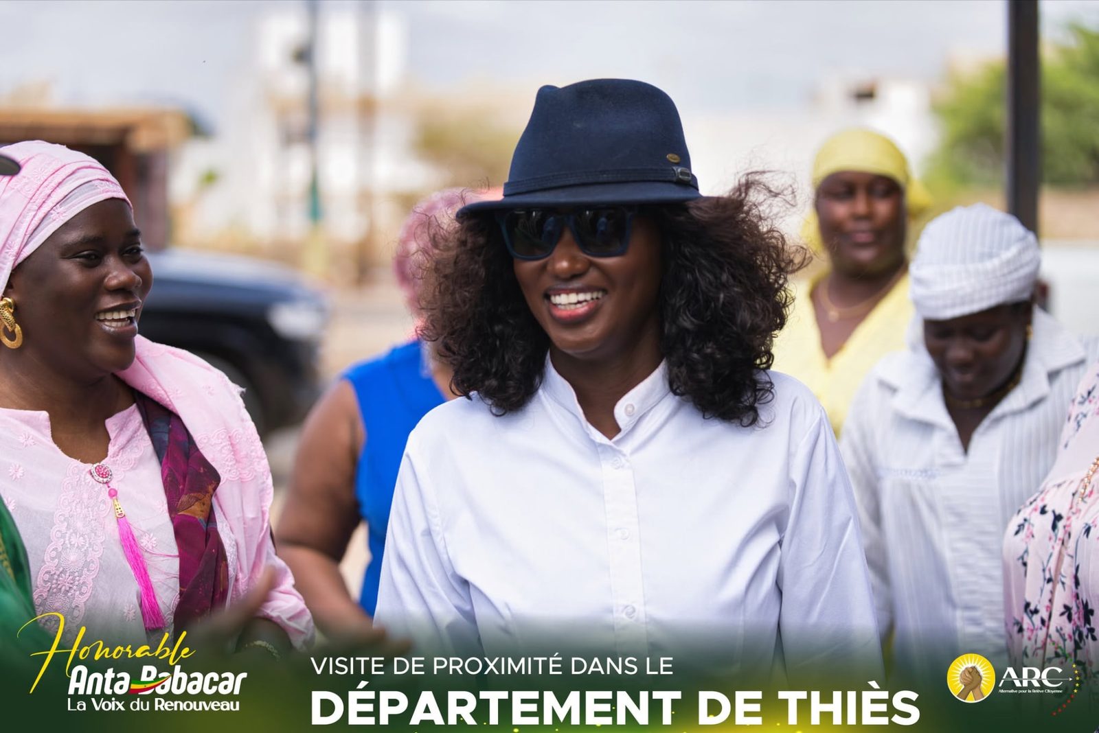 Visite de proximité à Thiès — la Présidente aux côtés des femmes