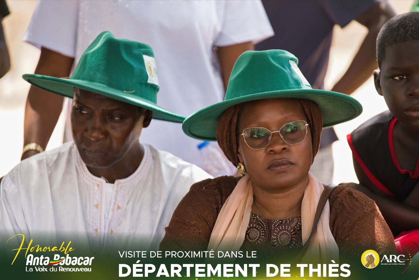 Visite de proximité à Thiès — les militants ARC aux couleurs du parti