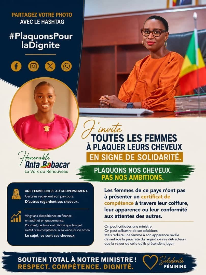 Campagne #PlaquonsPourLaDignite — solidarité féminine : plaquons nos cheveux, pas nos ambitions